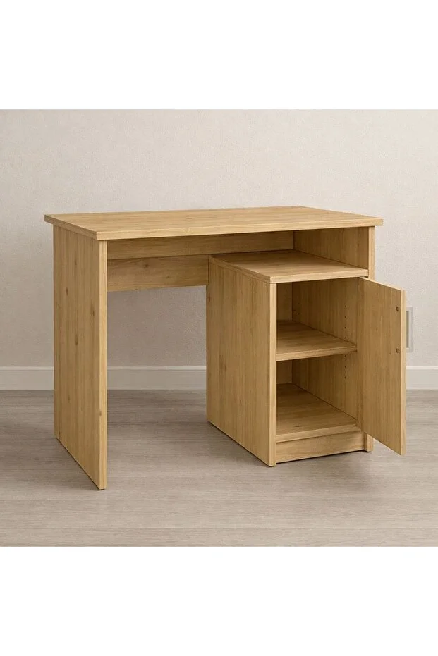 Blanca Çalışma Masası Kapaklı Kitaplıklı 